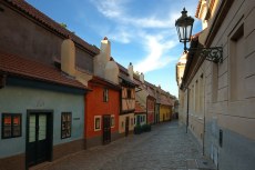 La calle dorada en Praga